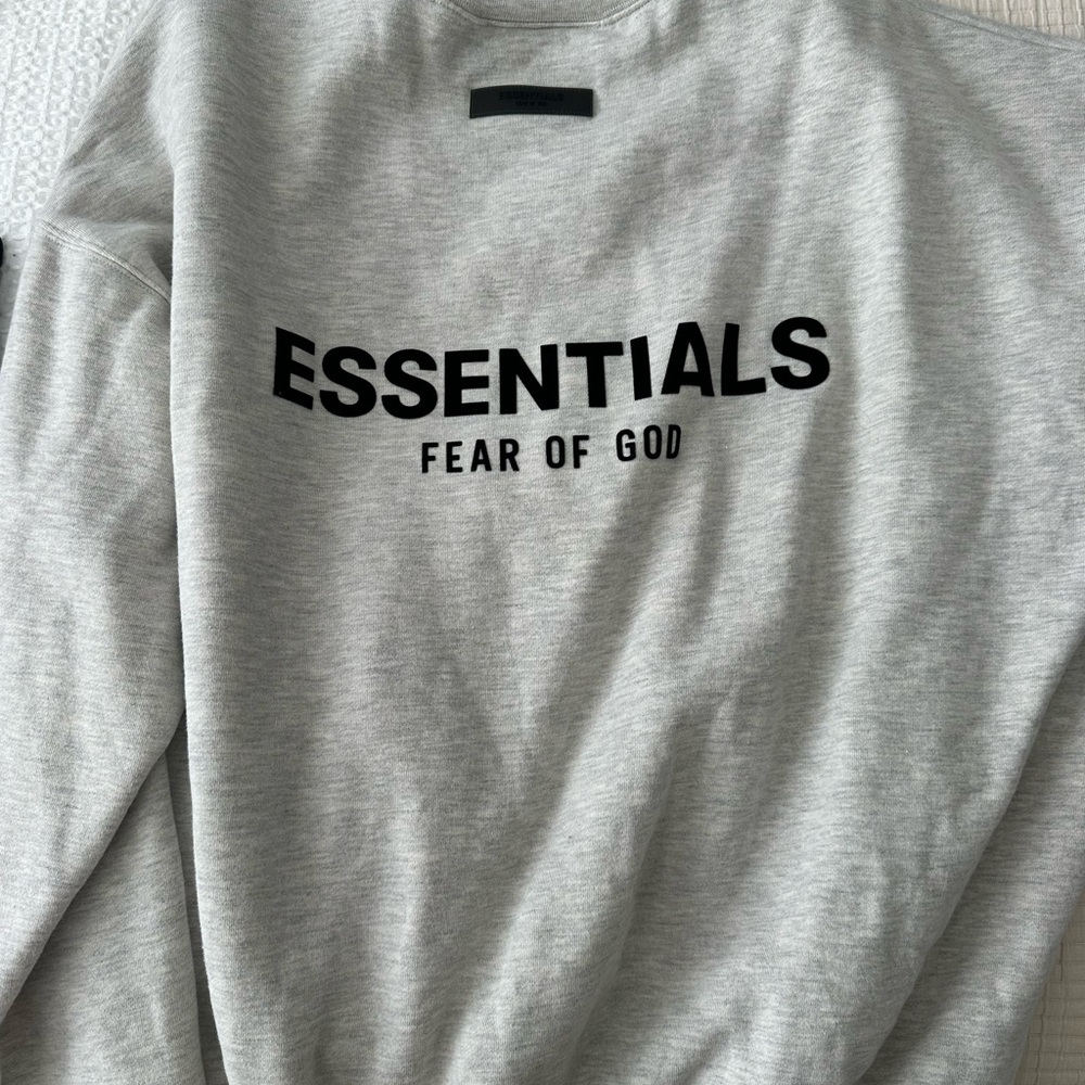 Essentials Grey Crewneck